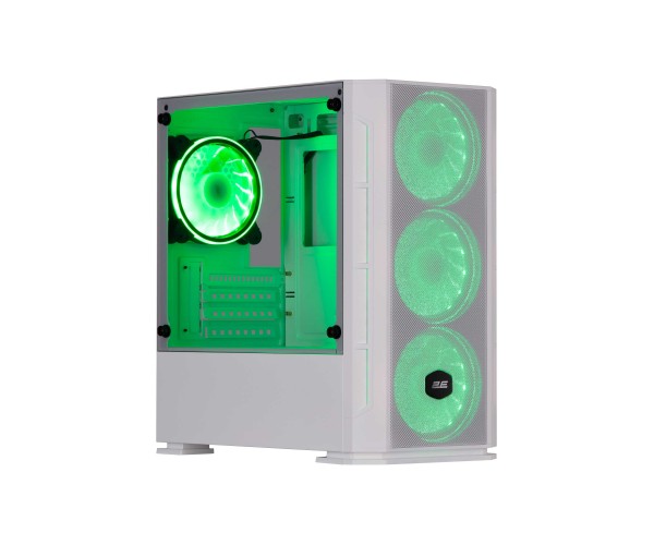 2E Gaming Корпус Calleo GB700W без БЖ 2xUSB3.0, 1xUSB2.0, 4x120мм ARGB VGA 320мм LCS ready контролер з пультом TG Side Window mATX білий, фото №3 2E Gaming Корпус Calleo GB700W без БЖ 2xUSB3.0, 1xUSB2.0, 4x120мм ARGB VGA 320мм LCS ready контролер з пультом TG Side Window mATX білий, фото №3