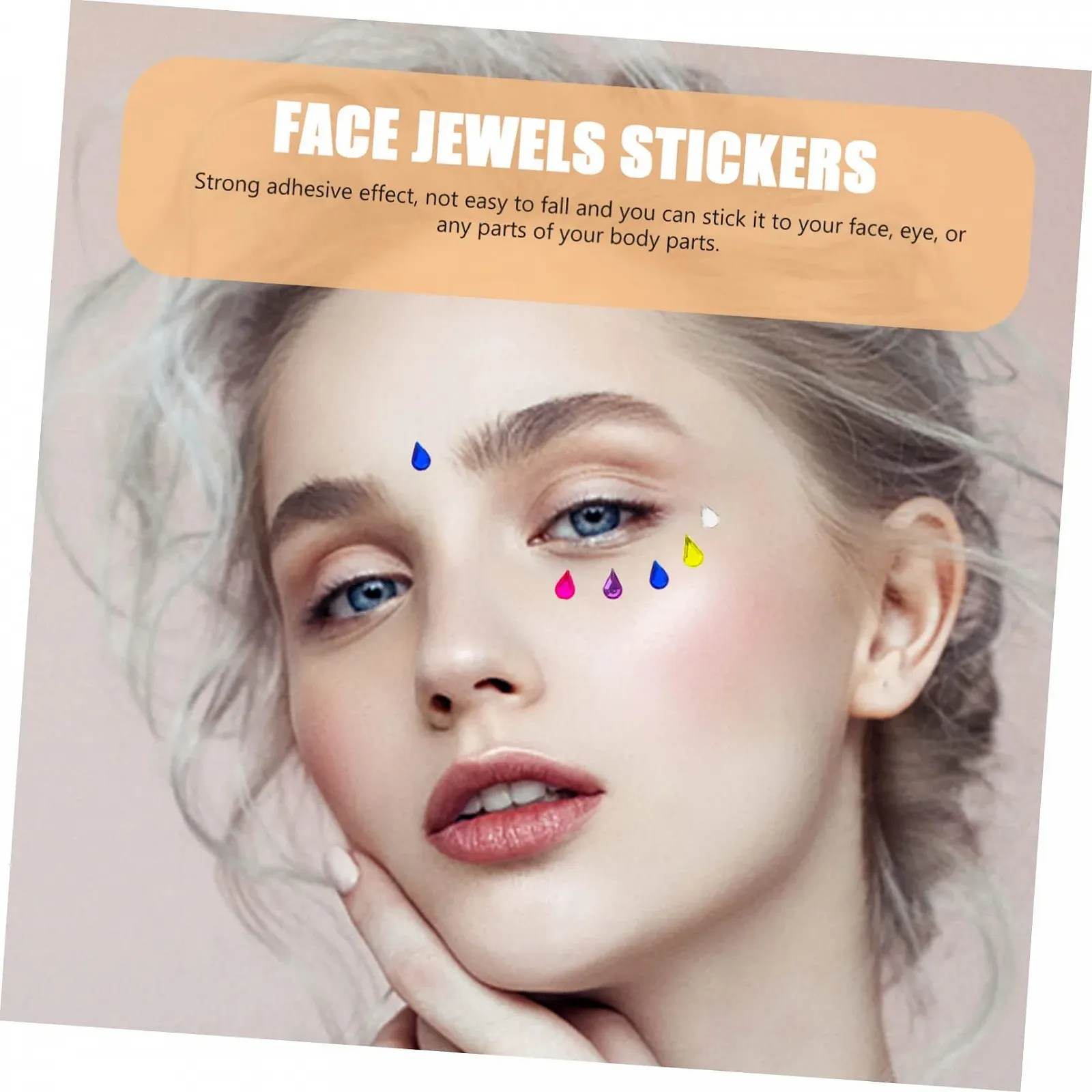 Стрази MAGICLULU для макіяжу очей, нігтів, обличчя, фото №8