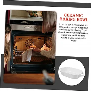 Форма для запекания SOIMISS керамическая с двойными ручками Универсальная synthetic.ua - Фото 1