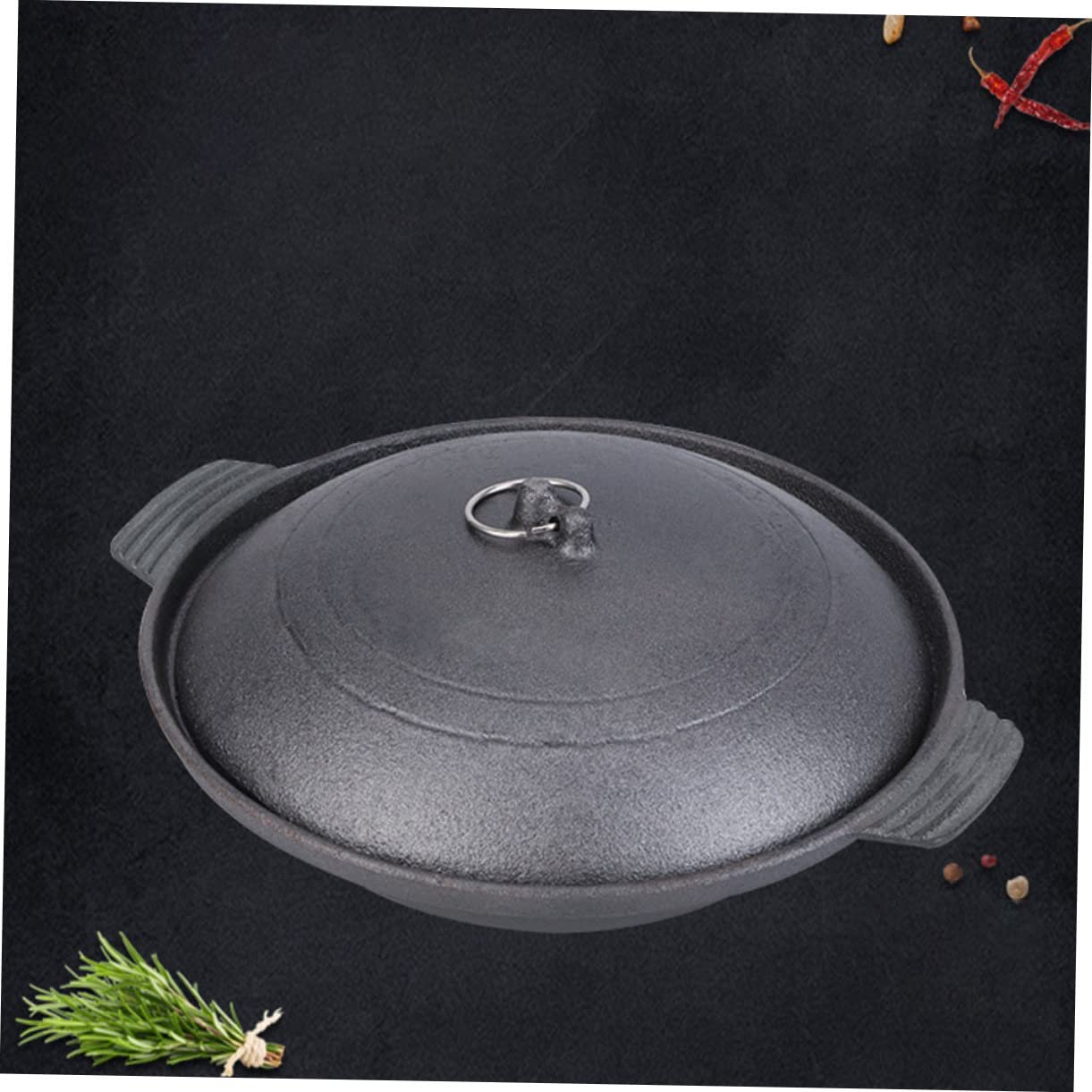 Гусятниця для запікання VALICLUD чавунна жовта, фото №9 Гусятниця для запікання VALICLUD чавунна жовта, фото №9