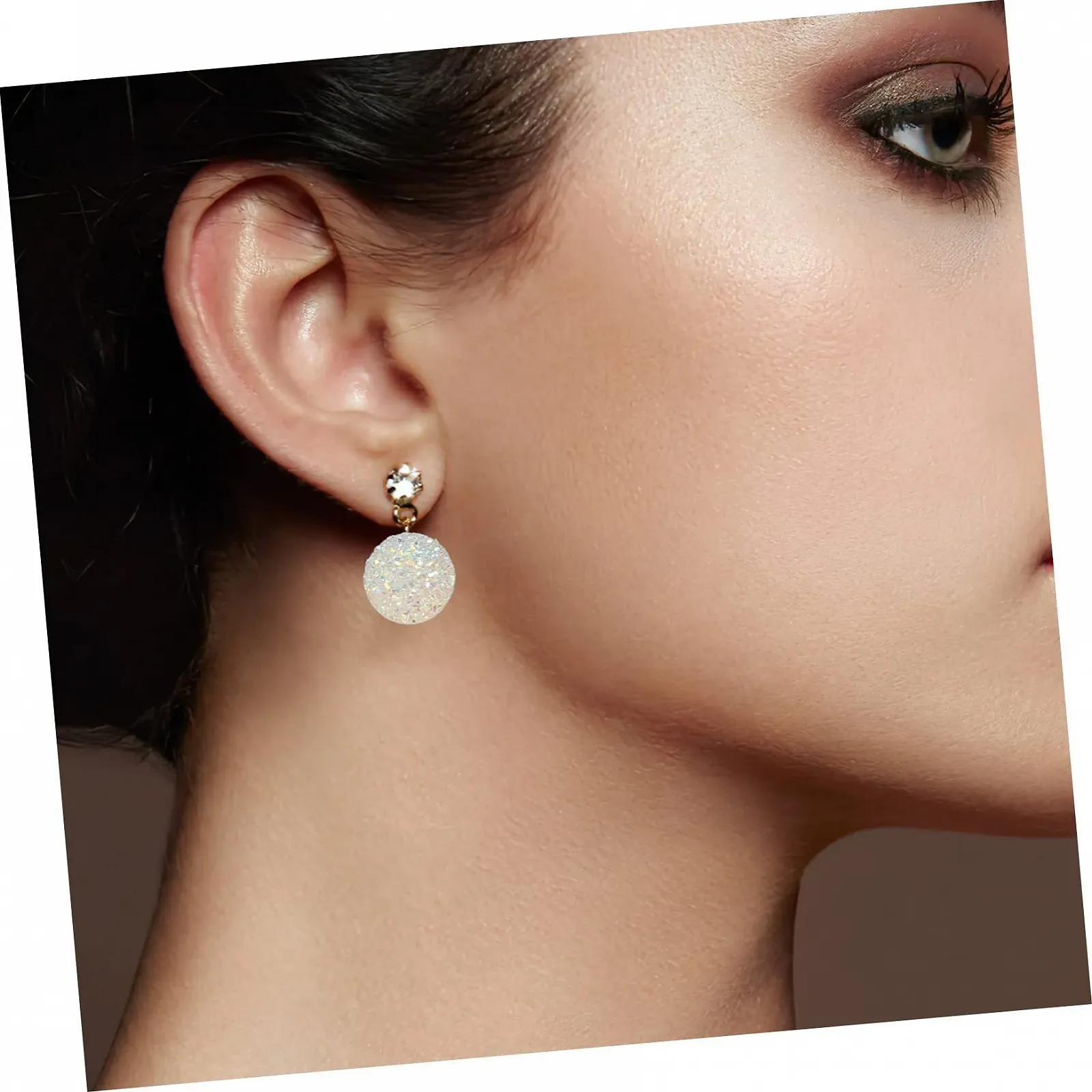 Стразы Gypsophila FRCOLOR 300 штук, плоские, для украшений, кабошоны из кристаллической смолы, фото №9