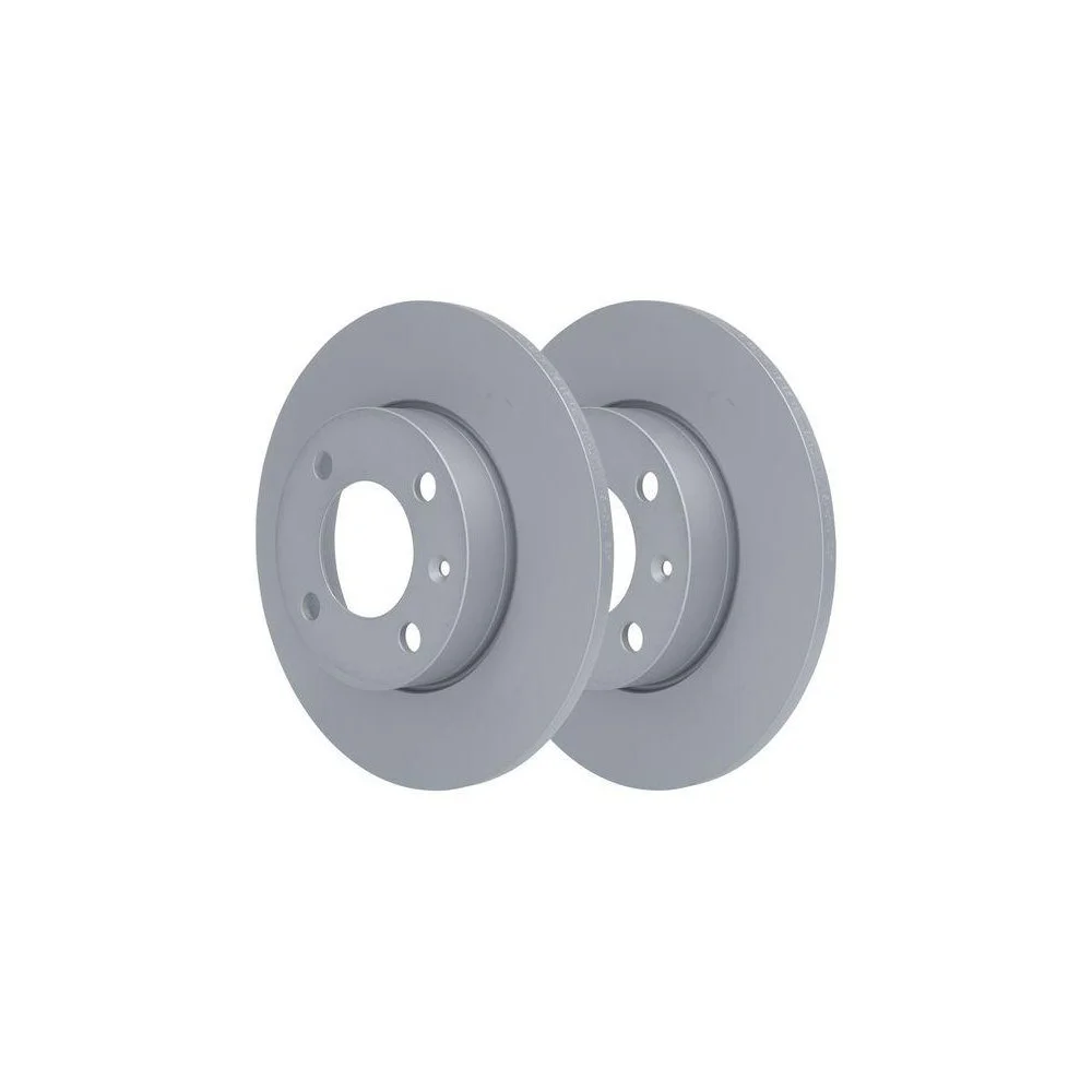 Гальмівний диск ATE 24.0110-0151.1 для SEAT VAG задня вісь передня вісь, фото №2