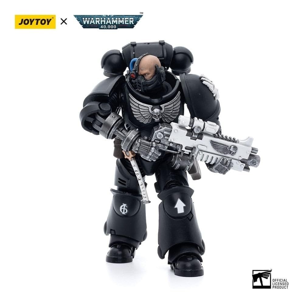 Фигурка JoyToy WH 40K Iron Hands Advocate Brother Gravak 1/18, фото №4