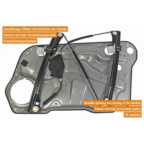 Склопідйомник VAICO Original VAICO Quality V10-6327 для AUDI OPEL SEAT SKODA VW, фото №2