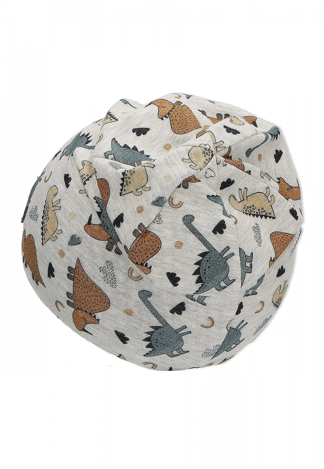 Шапка Sterntaler Dino из меланжевого джерси с принтом для мальчиков, защита от УФ-излучения 50+, фото №2 Шапка Sterntaler Dino из меланжевого джерси с принтом для мальчиков, защита от УФ-излучения 50+, фото №2