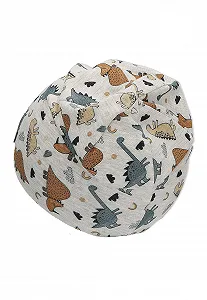 Шапка Sterntaler Dino из меланжевого джерси с принтом для мальчиков, защита от УФ-излучения 50+ synthetic.ua - Фото 1