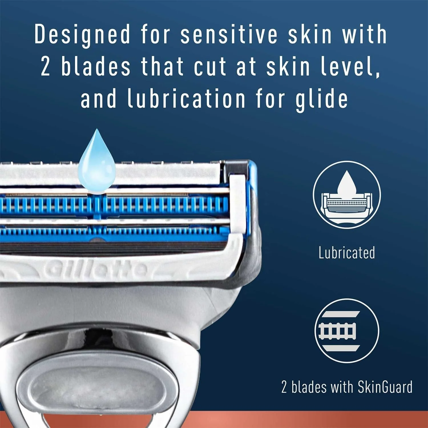 Сменные кассеты для бритья Gillette King C. Neck 3 шт., фото №3 Сменные кассеты для бритья Gillette King C. Neck 3 шт., фото №3