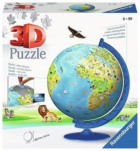 3D Пазл Ravensburger 12339 World Map XXL 180 деталей - Фото 1