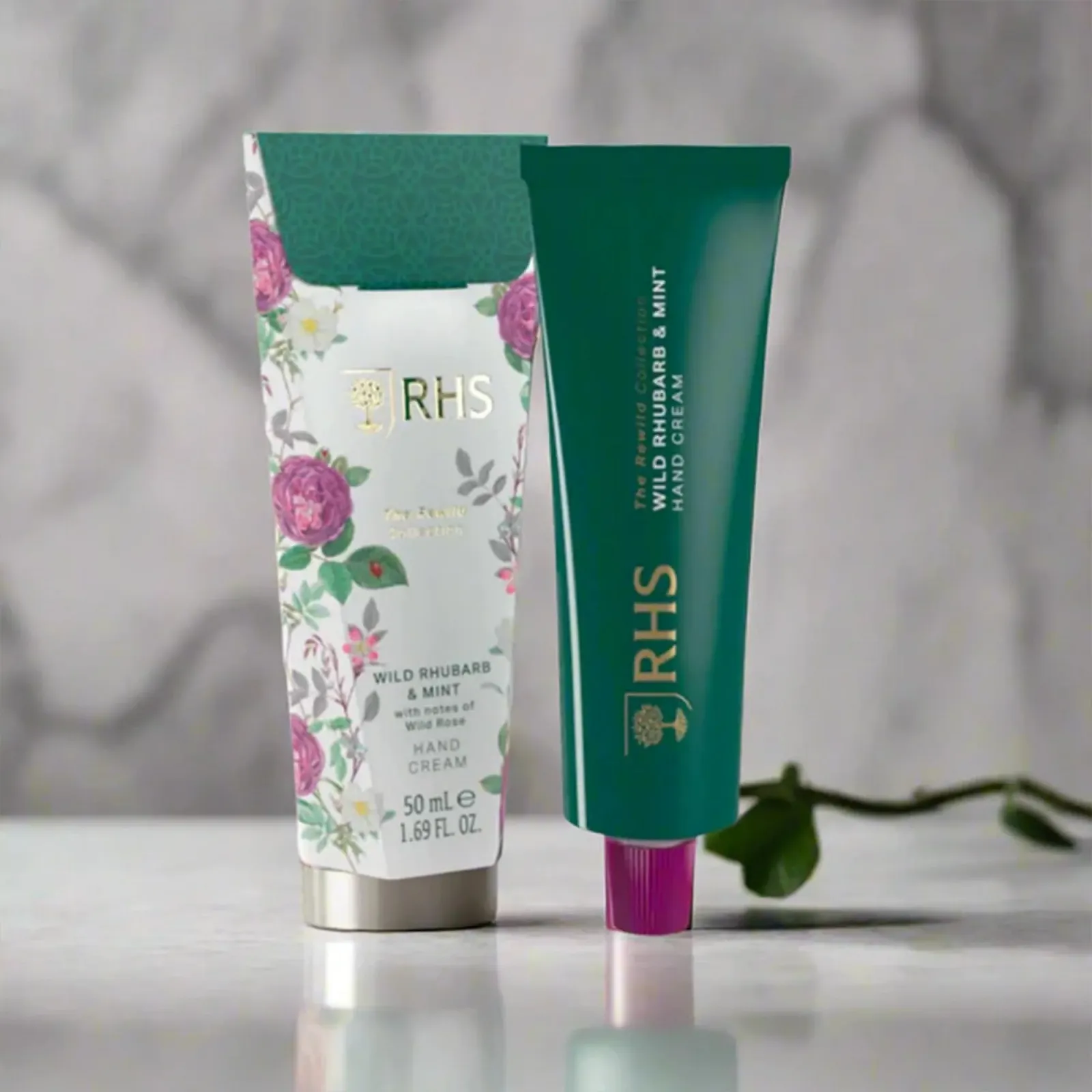 Крем для рук RHS Rewild Wild Rhubarb & Mint, фото №9