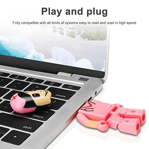 USB Flash Drive Cartoon Nurse Model USB 2.0 32 GB Pink, фото №4 USB Flash Drive Cartoon Nurse Model USB 2.0 32 GB Pink, фото №4