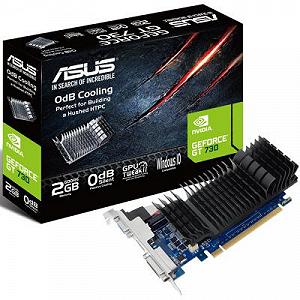 Видеокарты ASUS GeForce GT730 2048Mb GT730-SL-2GD5-BRK - Фото 1