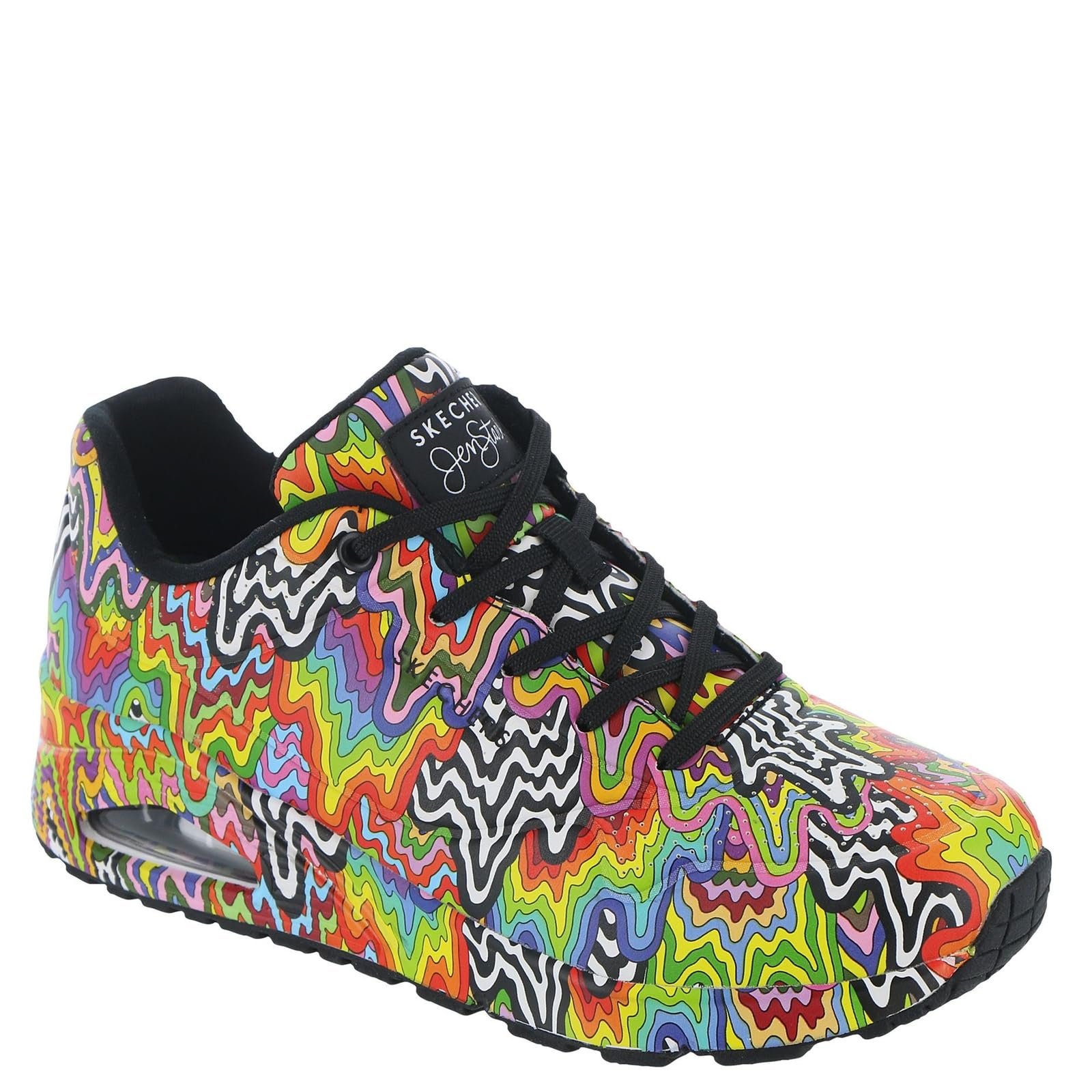 Кроссовки Skechers UNO Rolling Stones Single, Белый Красный, фото №2
