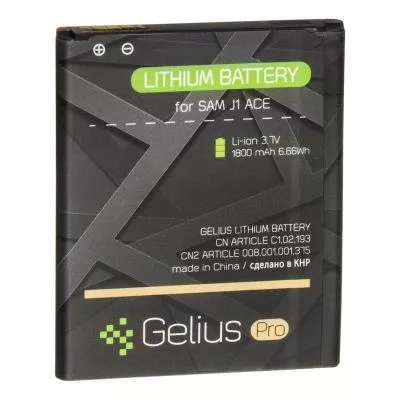 Аккумуляторная батарея для телефона Gelius Pro Samsung J110 J1 Ace (EB-BJ111ABE) 1700 mAh 67168, фото №1