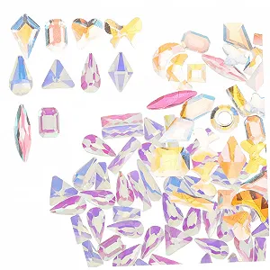 Стразы для ногтей, набор украшений для маникюра, маленькие аксессуары для ногтей для женщин - Фото 1