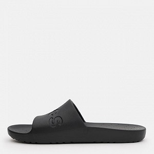 Шльопанці UNI Crocs Slide Whi 210088-001-Black CROCS M10/W12 Чорний 43 synthetic.ua - Фото 1