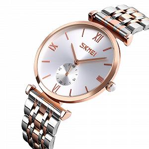 Годинник Skmei 9198TRGSI-B Rose Gold-Silver/Silver MenMen synthetic.ua - Фото 1