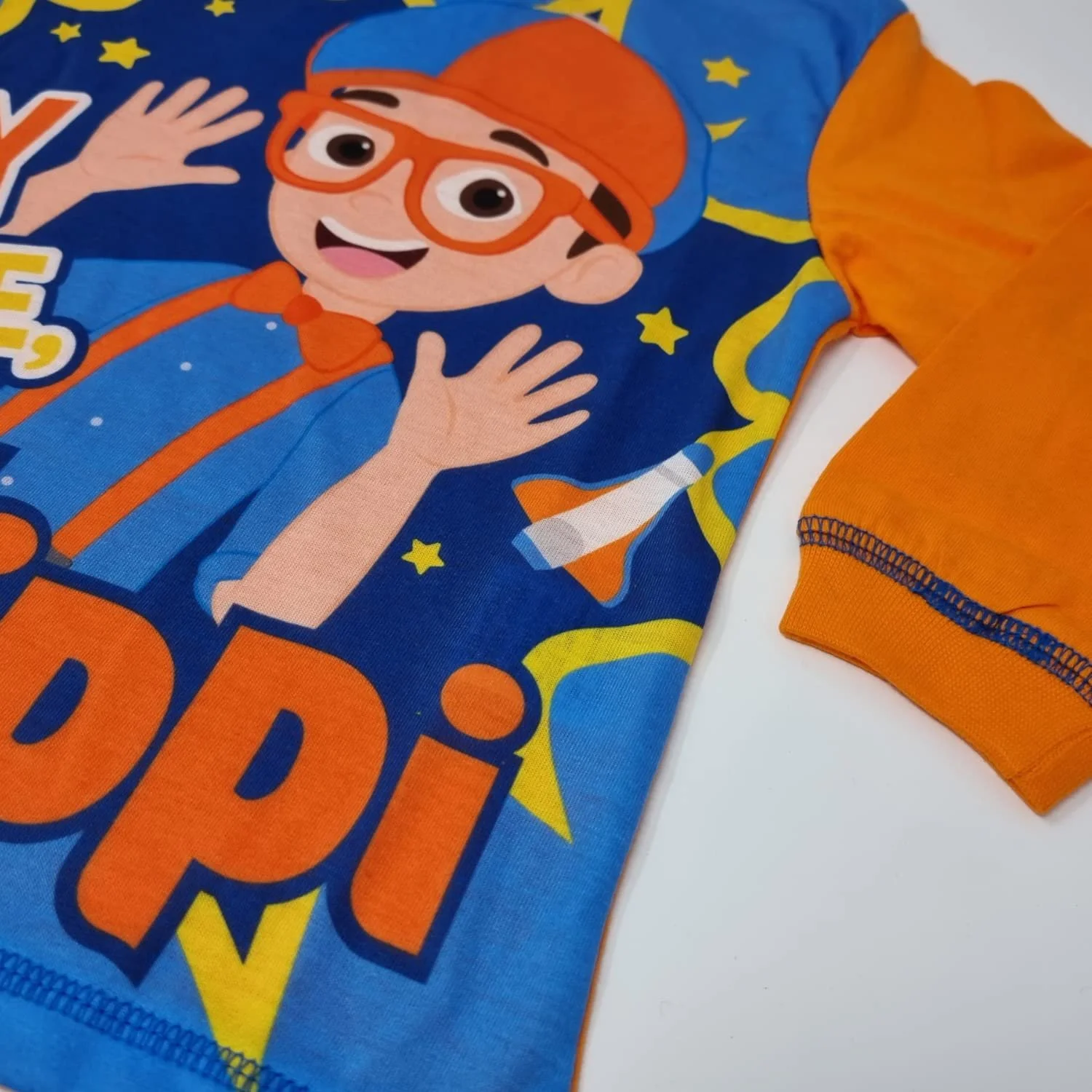 Пижама Blippi Космос и планеты, фото №3 Пижама Blippi Космос и планеты, фото №3