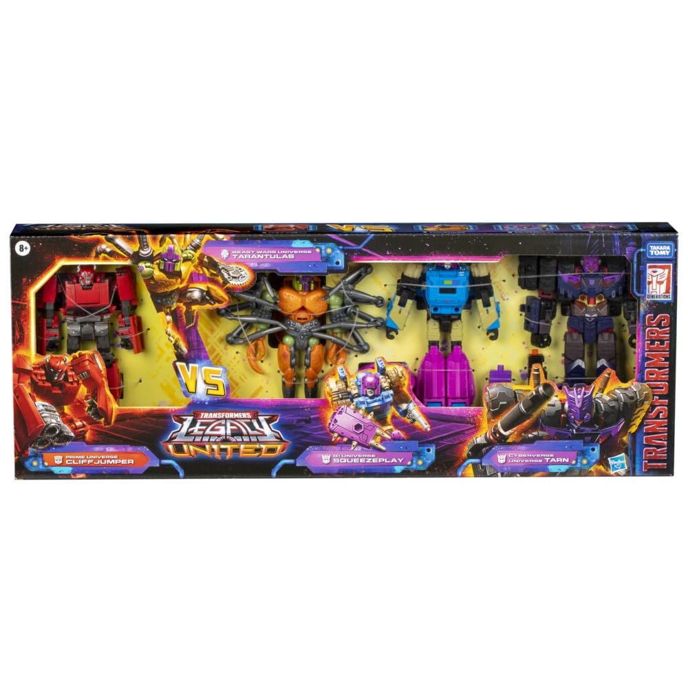 Фігурки Transformers Legacy United Versus Multipack - 4 трансформовані фігурки, фото №3