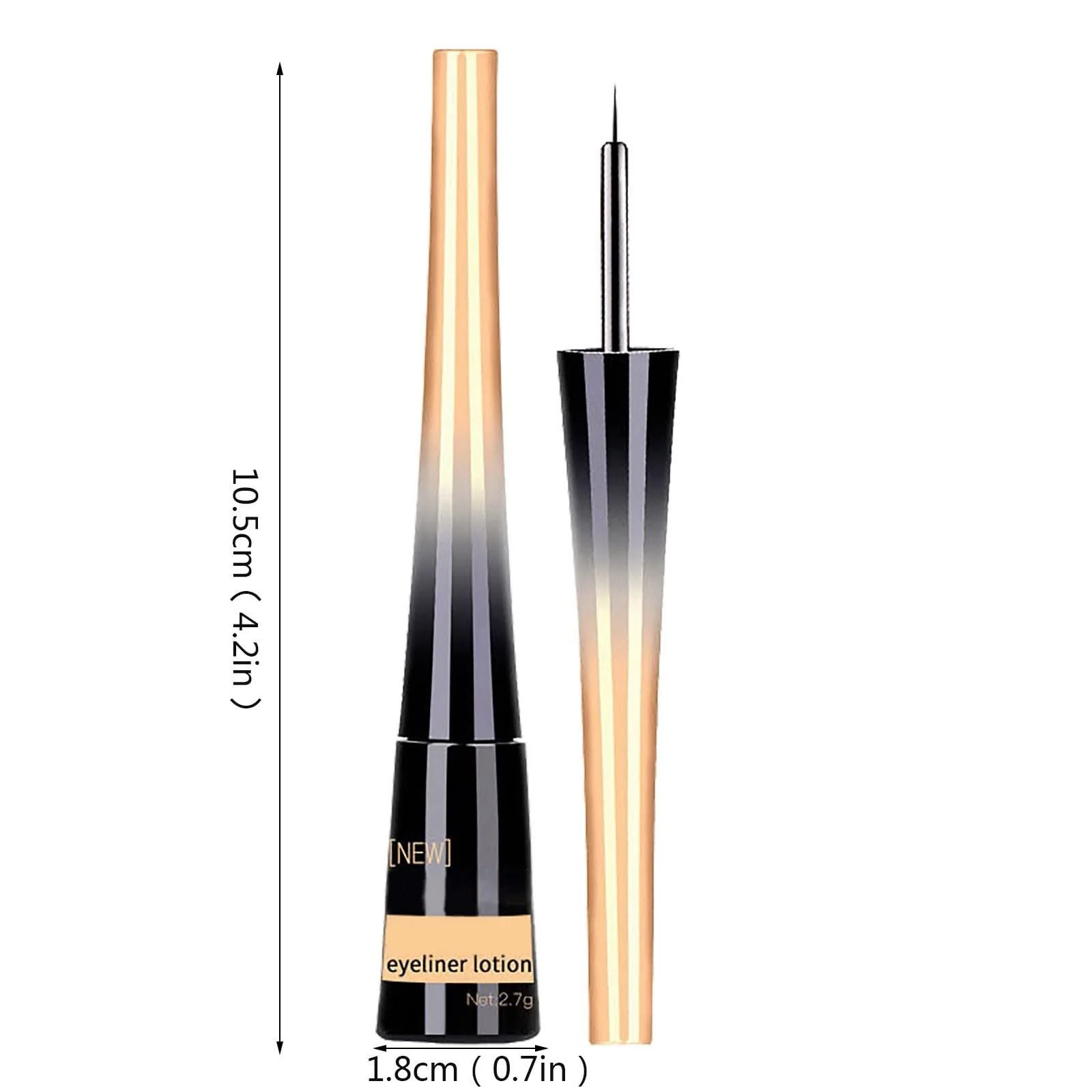 Подводка для глаз A Черный, 2,7 мл, фото №5