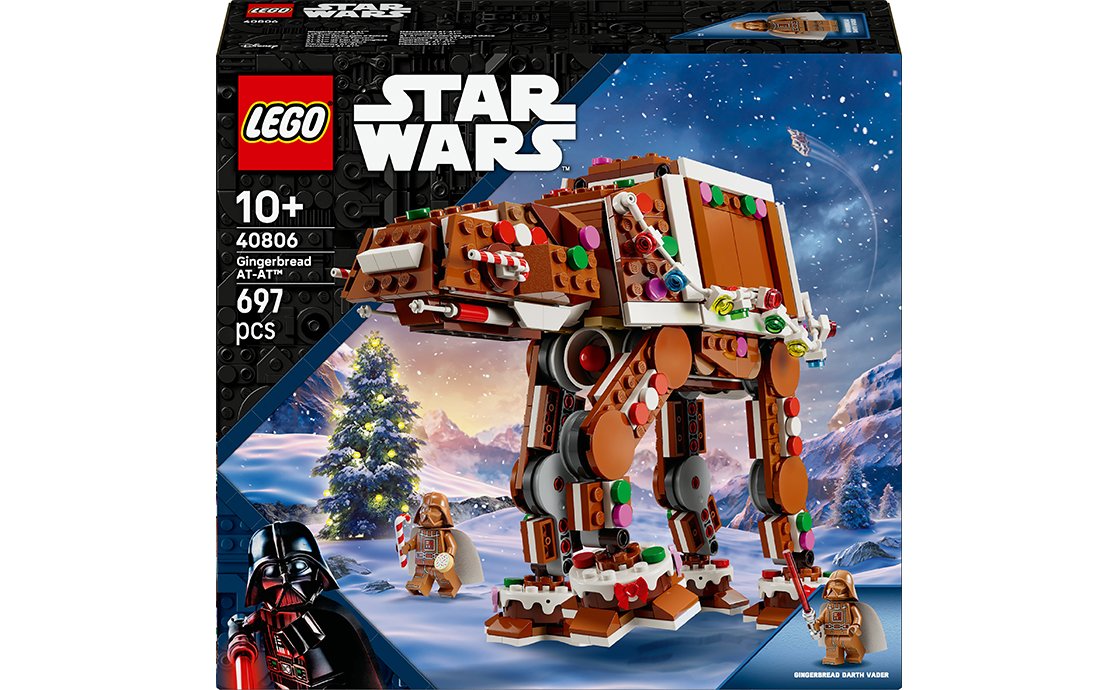 Конструктор Лего LEGO Star Wars Пряниковий крокохід AT-AT™ (40806), фото №1 Конструктор Лего LEGO Star Wars Пряниковий крокохід AT-AT™ (40806), фото №1