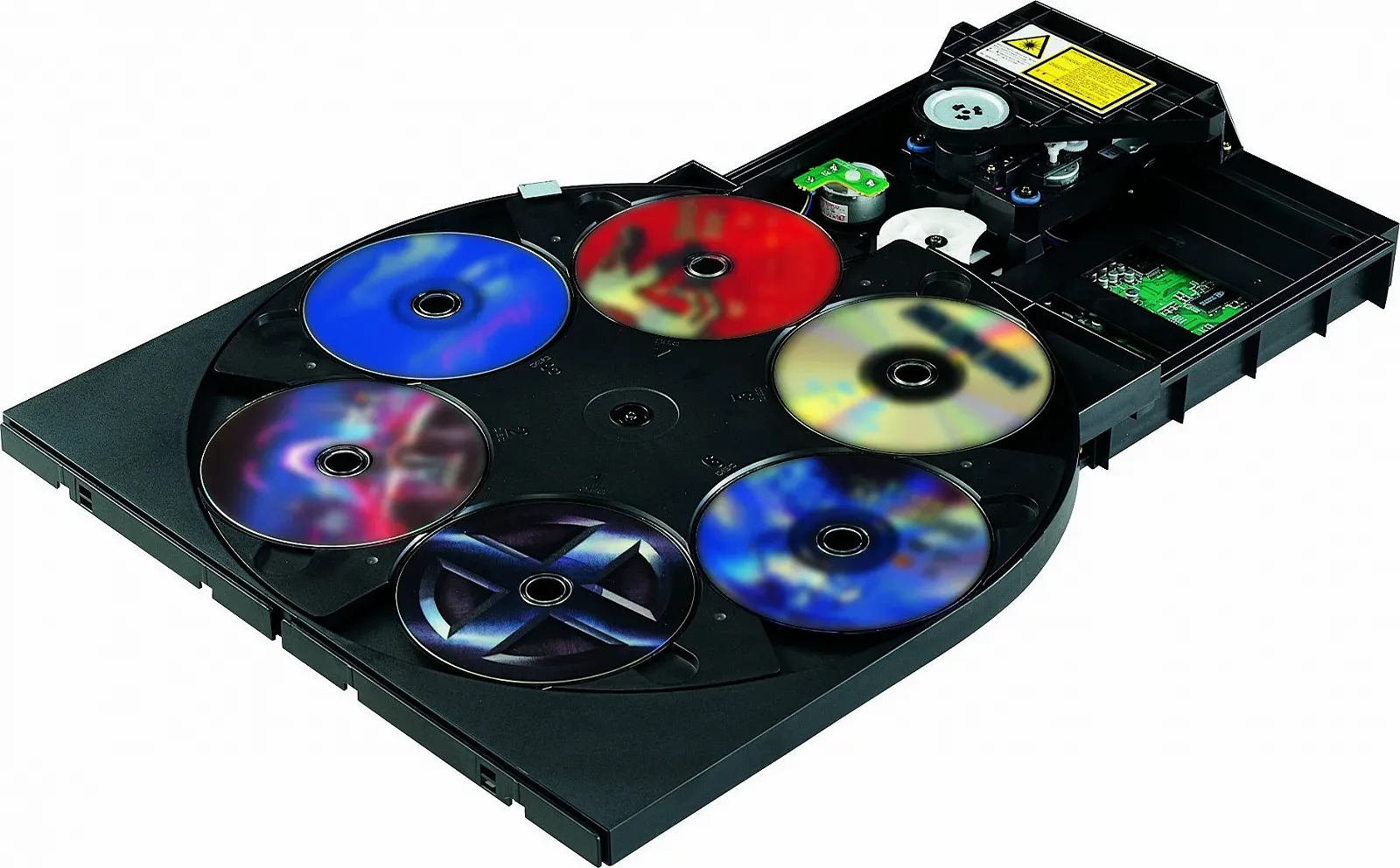 CD-проигрыватель Onkyo DX-C390 6-скоростной, с инновационными технологиями, передняя панель из матового алюминия, черный, фото №3