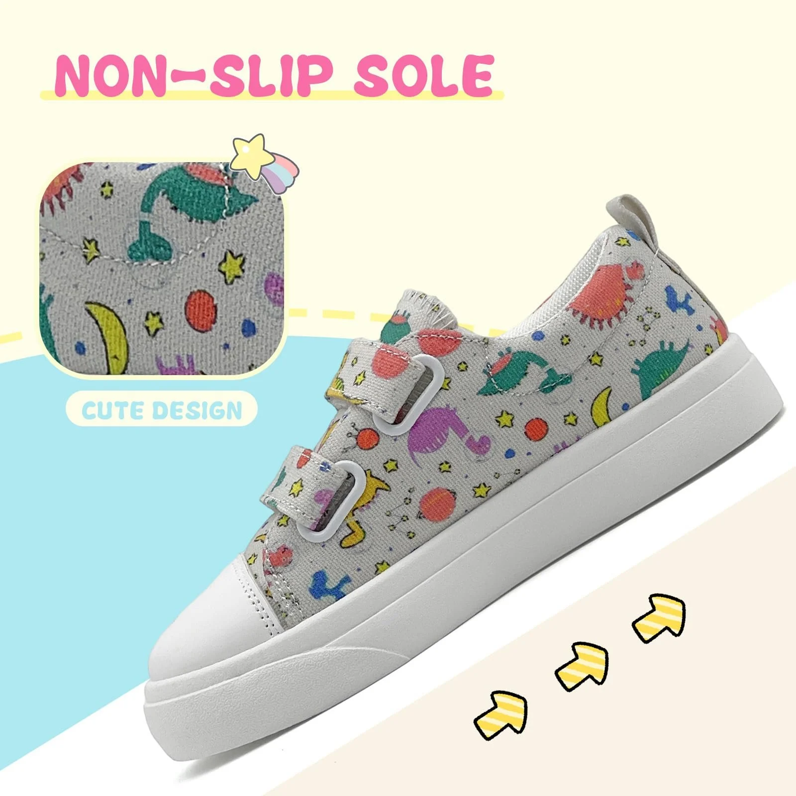 Дитячі полотняні кросівки та дівчаток, повсякденні, фото №6