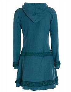 Женская длинная флисовая куртка Vishes из экофлиса synthetic.ua - Фото 1