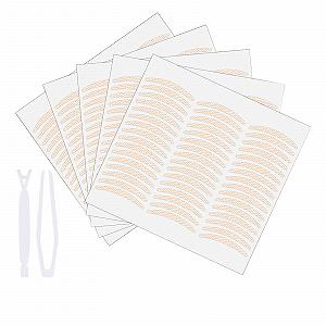 Купить Полоски для век DiaRom 240 пар водонепроницаемые с двойным изгибом и 1 вилкой, цвет кожи - Фото 1 Полоски для век DiaRom 240 пар водонепроницаемые с двойным изгибом и 1 вилкой, цвет кожи - Фото 1