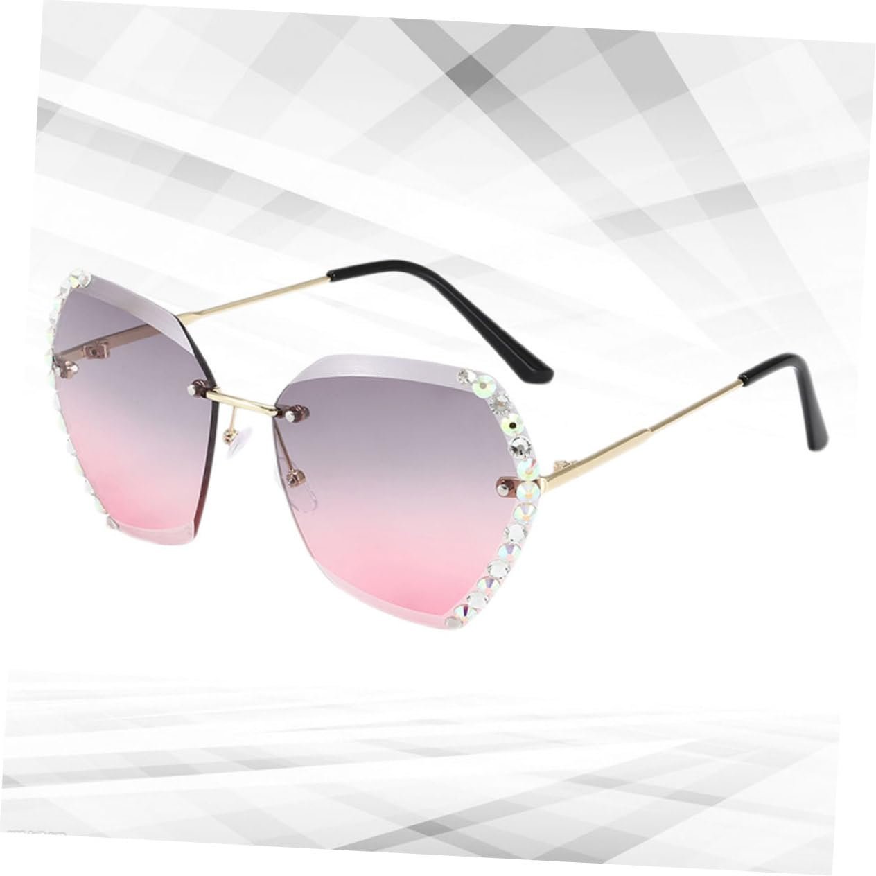 Сонцезахисні окуляри Без оправи PACKOVE Miss Рожевий, 3 шт, фото №5