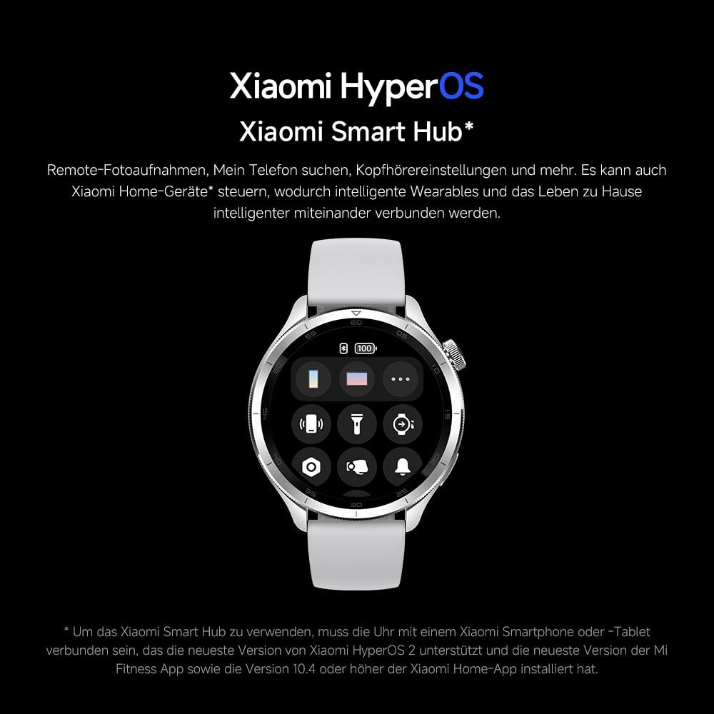 Смарт-годинник Xiaomi Watch S4 Сріблястий, фото №8