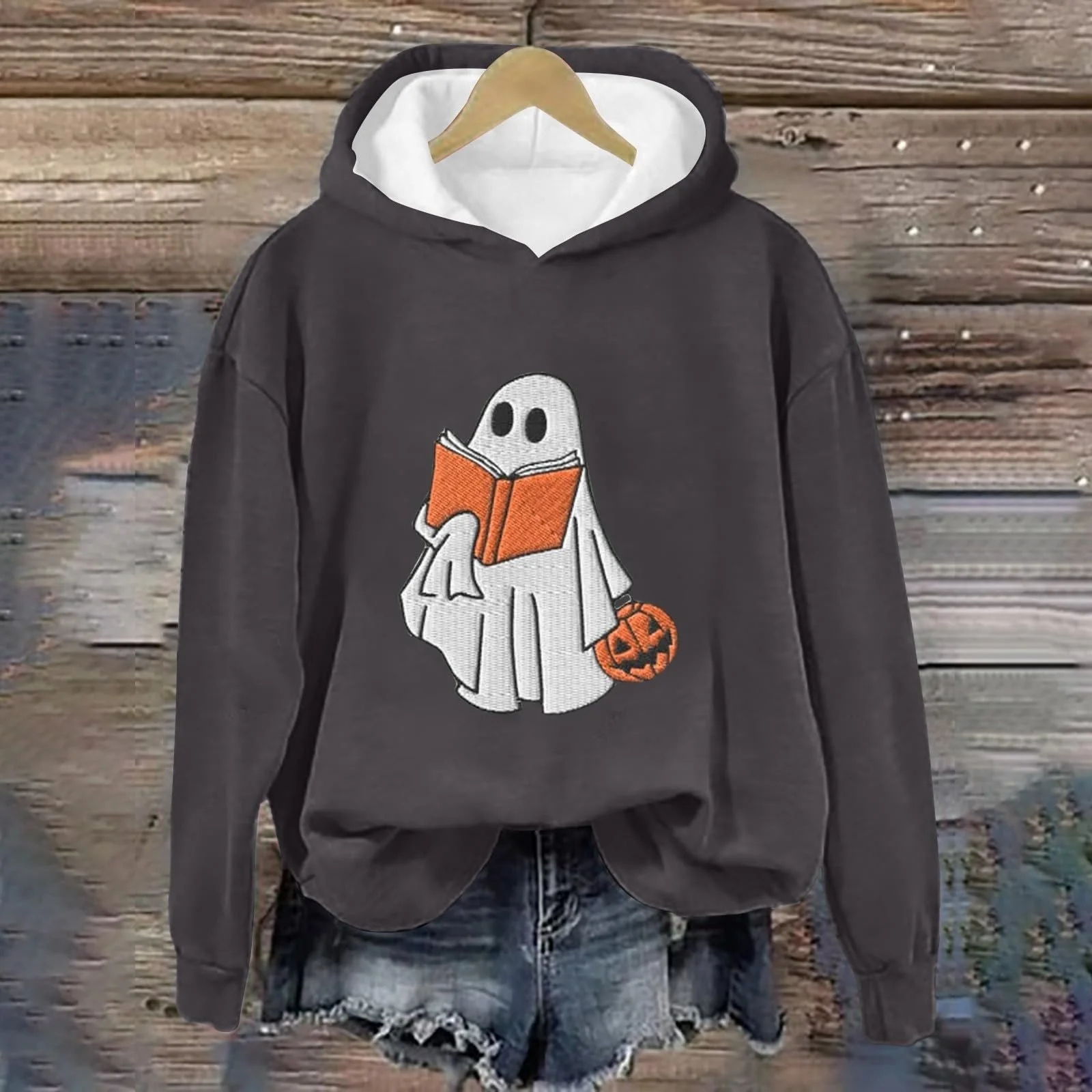 Жіночий світшот Generisch Класичний Вільний Крій М'який, фото №2