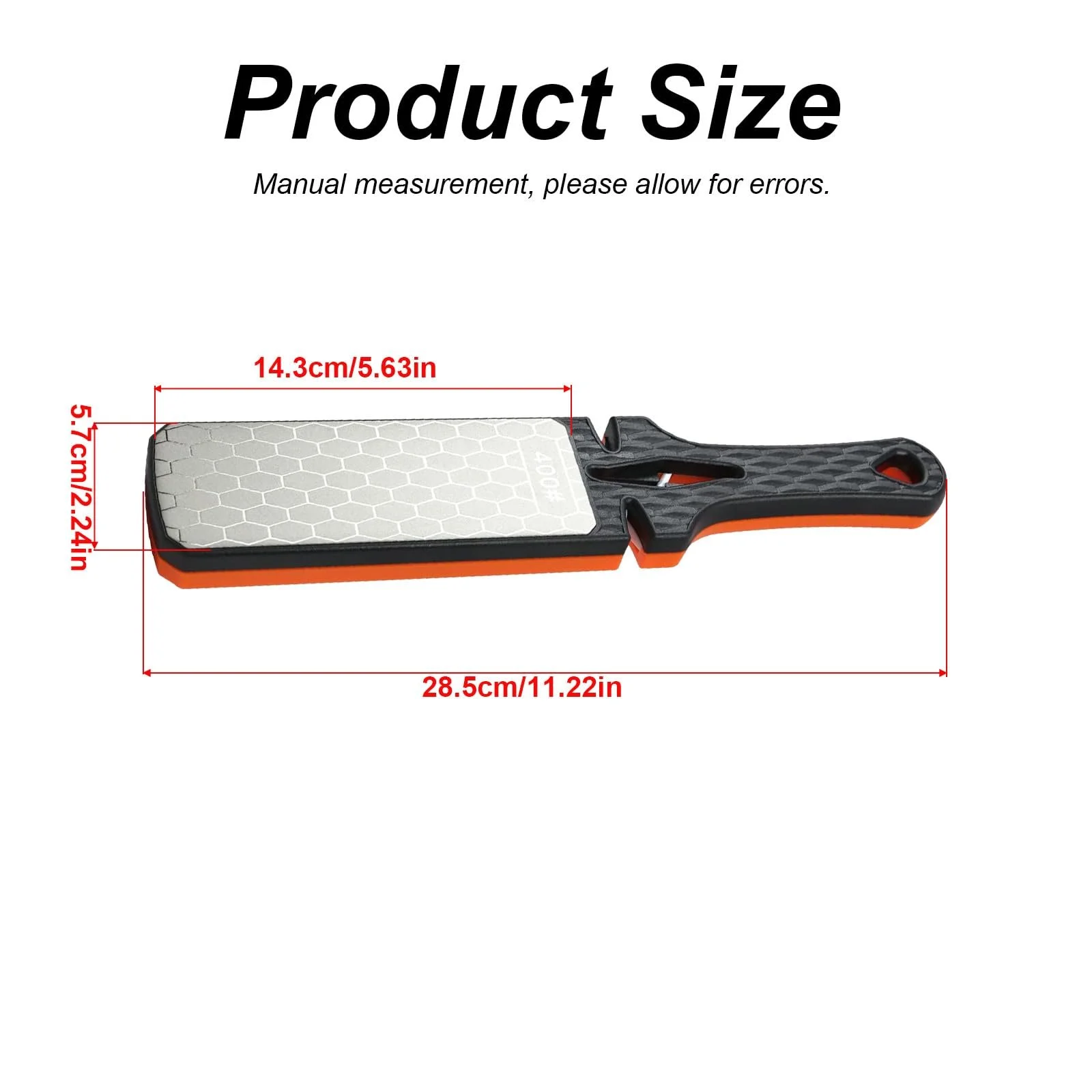 Точильний камінь алмазний двосторонній 400/1000 Grit 5 в 1 з керамічними та вольфрамовими пазами, фото №3 Точильний камінь алмазний двосторонній 400/1000 Grit 5 в 1 з керамічними та вольфрамовими пазами, фото №3