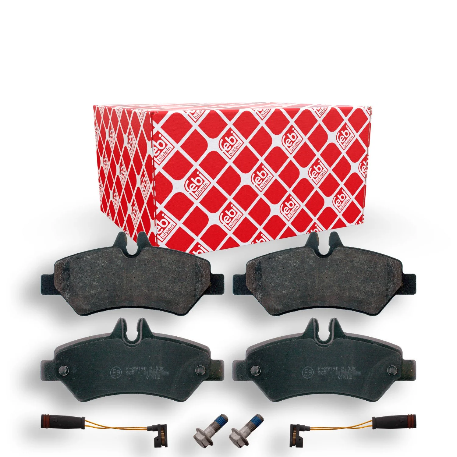 Комплект гальмівних колодок FEBI BILSTEIN 16708 для MERCEDES-BENZ, фото №1
