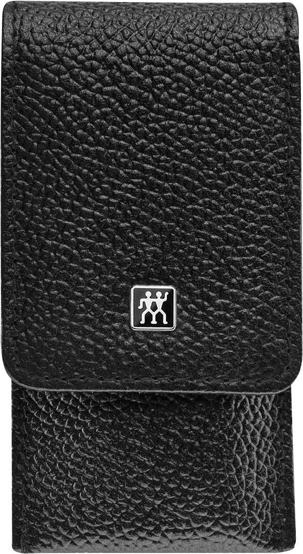 Набір для манікюру Zwilling Estuche De Bolsillo, шкіра, чорний, 3 шт, фото №3