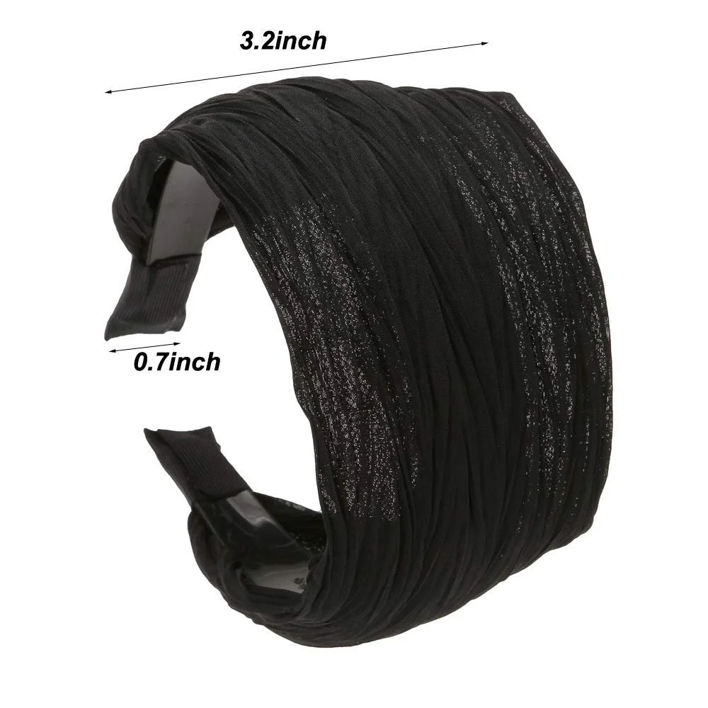 Широка Пов'язка на Голову з Зубцями, фото №2