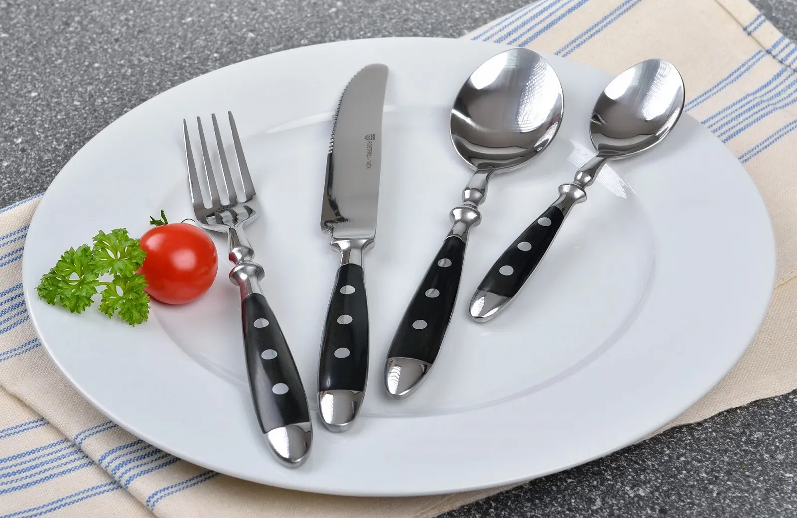 Ложка столовая GRÄWE Nürnberg кованая (набор 6 шт), фото №2