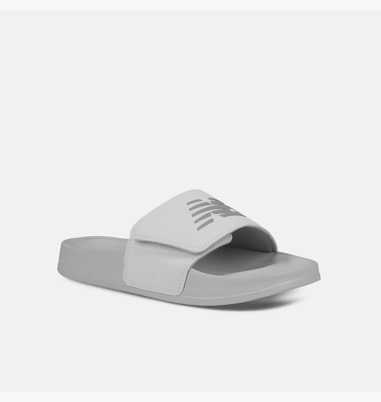 Тапочки New Balance 200 Adjustable Slide серые, фото №4