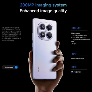 Смартфон Xiaomi Redmi Note 14 Pro 8/256 ГБ 5500 мАч 6.67" AMOLED 120 Гц 200 МП Фиолетовый synthetic.ua - Фото 1