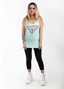 Майка GUESS S Мятный (GDG-W82I03K1810-Mint) synthetic.ua - Фото 1