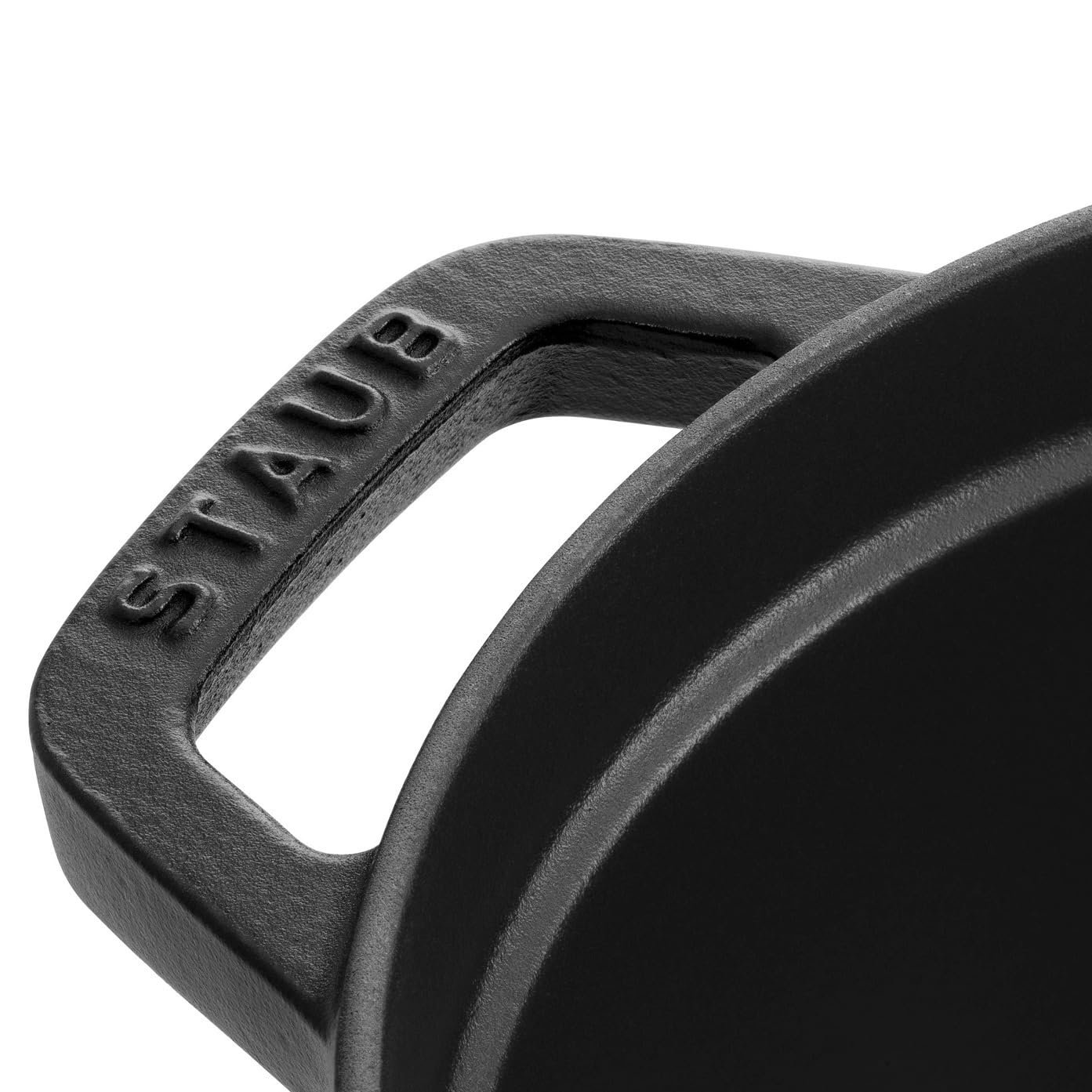 Кокот Staub Овальный чугунный эмалированный 33 см 6.7 л Черный, фото №2 Кокот Staub Овальный чугунный эмалированный 33 см 6.7 л Черный, фото №2