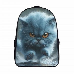 Ранец MXRMXR Dwarf Cat для мальчиков, девочек и подростков, водонепроницаемый, для школы, для женщин и мужчин, сумка для ноутбука, рюкзак 40x28x16 см - Фото 1