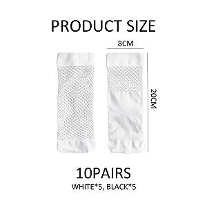 Шкарпетки Сітка Чорний, 10 пар synthetic.ua - Фото 1