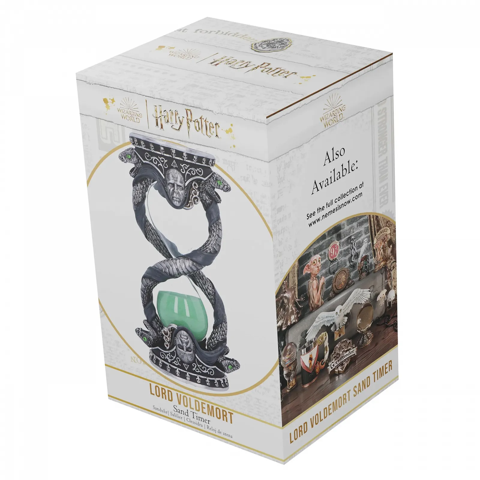 Песочные часы Nemesis Now Harry Potter Lord Voldemort 18.5 см серебристый, фото №8 Песочные часы Nemesis Now Harry Potter Lord Voldemort 18.5 см серебристый, фото №8