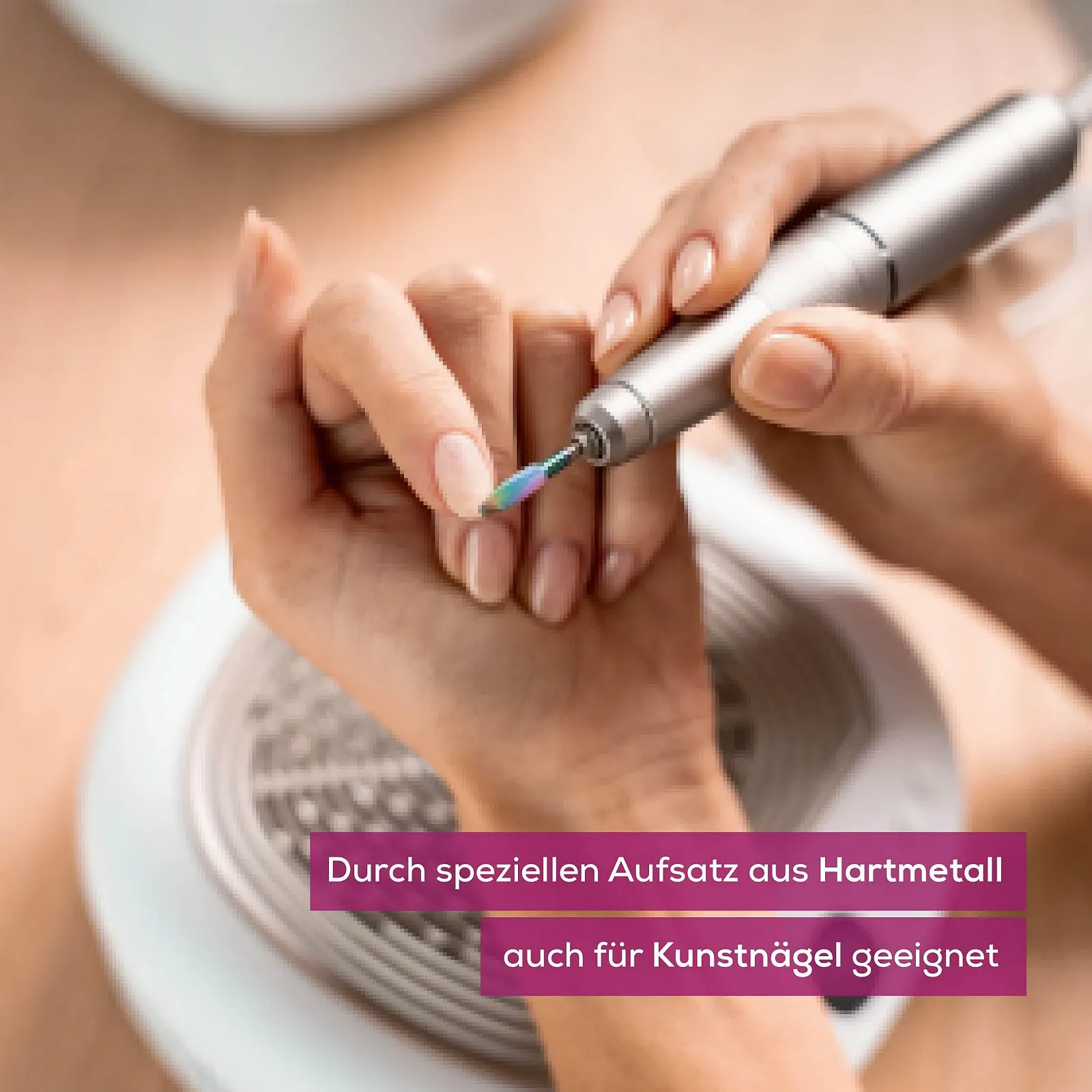 Набір для Заміни Beurer MP 100/ MP 200, 30 Одноразових Наждачних Насадок із Захисним Ковпачком для Збору Пилу, фото №3