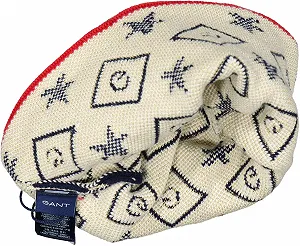 Вязаная шапка GANT D1 ICON Stars для девочек - Фото 1