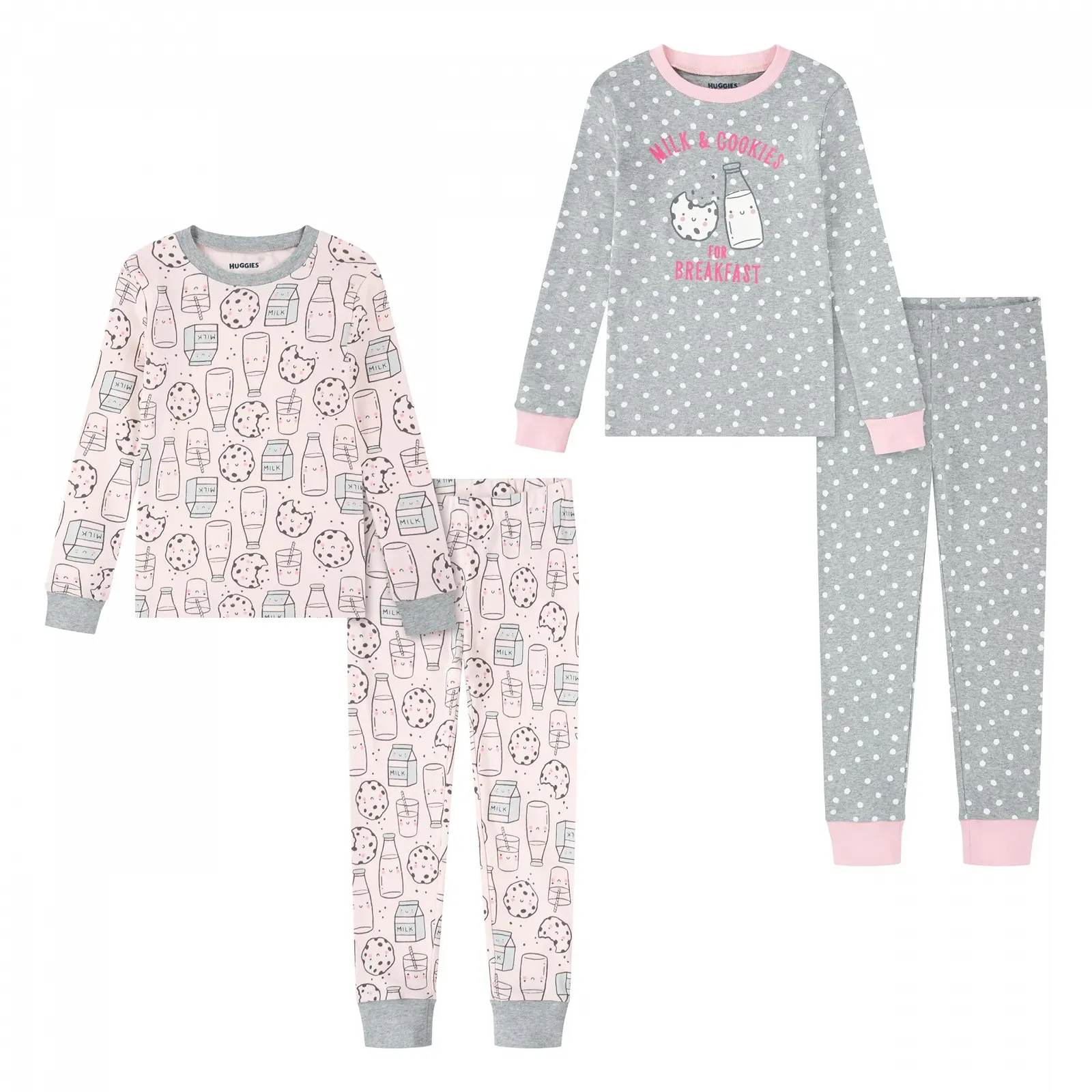 Піжамний набір Huggies Little Hugs для дівчаток, фото №1