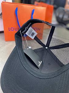 Кепка Stone Island черная сетка gu562 synthetic.ua - Фото 1