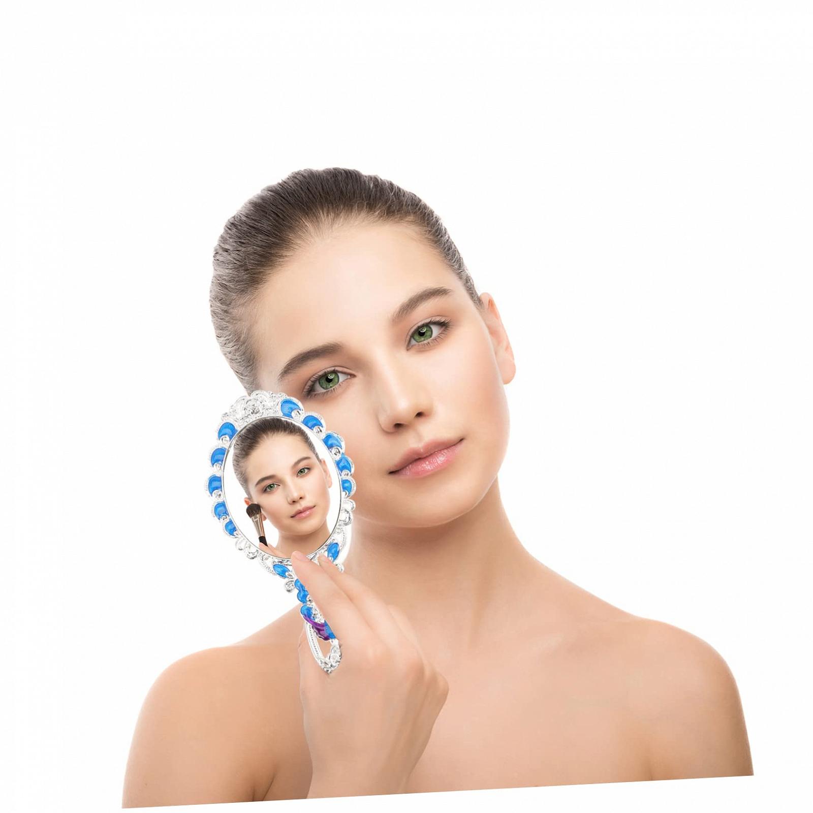 Дзеркало Angoily Retro-Griffspiegel Vanity для жінок Антикварне Метал, фото №4