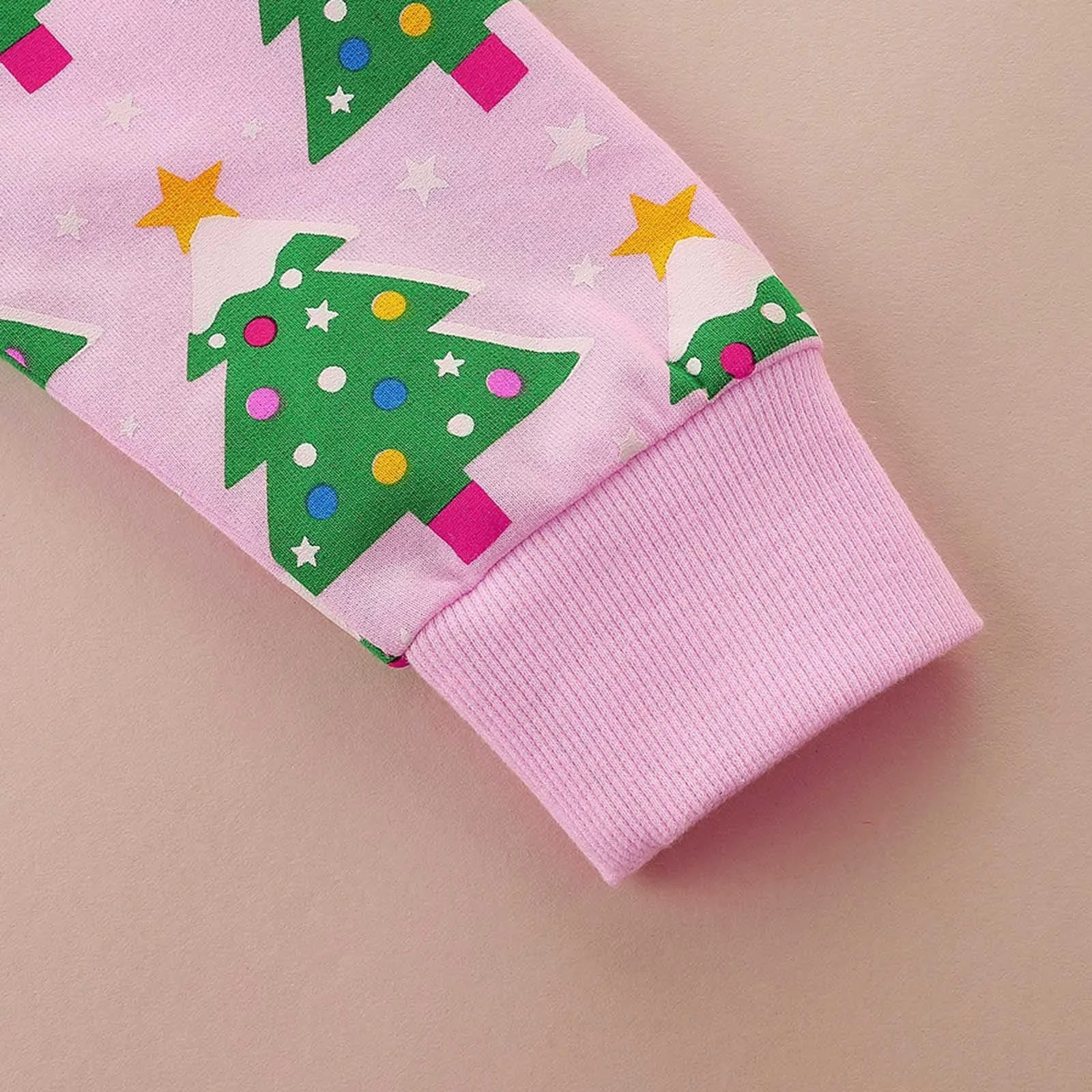 Пуловер для девочек с принтом, детский свитшот с длинными рукавами и круглым вырезом, мягкий и удобный, повседневный зимний верх с графическим рисунком для детей, размер 176, фото №2