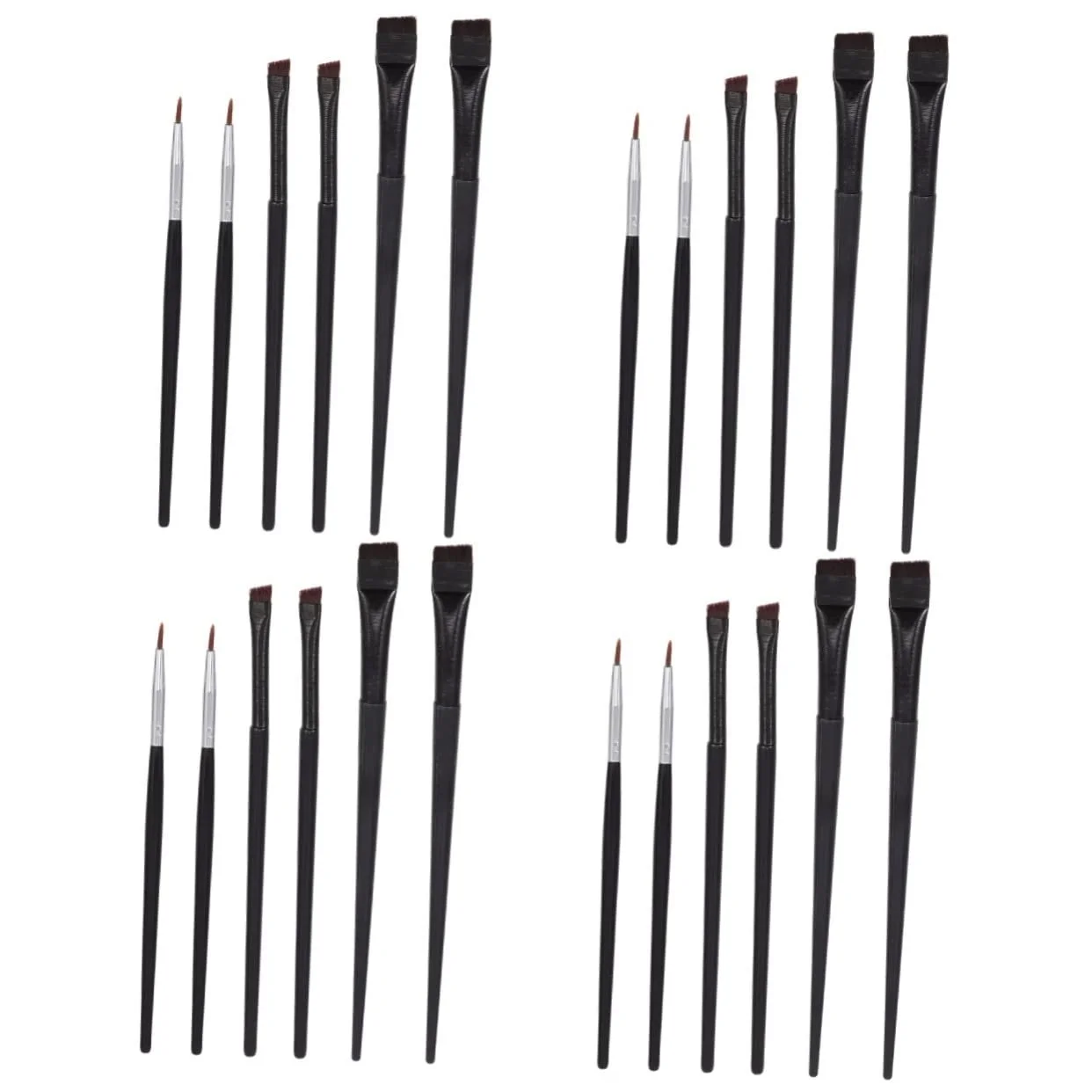 Кисти для подводки глаз FOMIYES 24 шт, фото №1